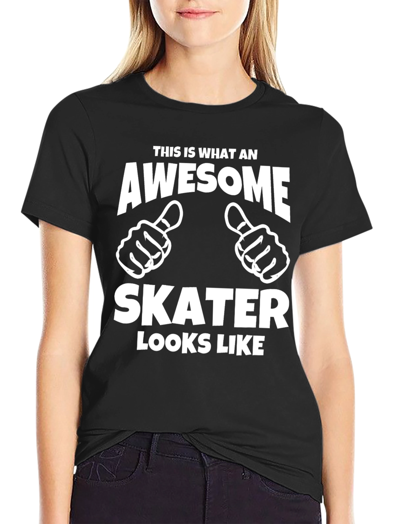 Awesome Skater Graphic Tee - Unisex