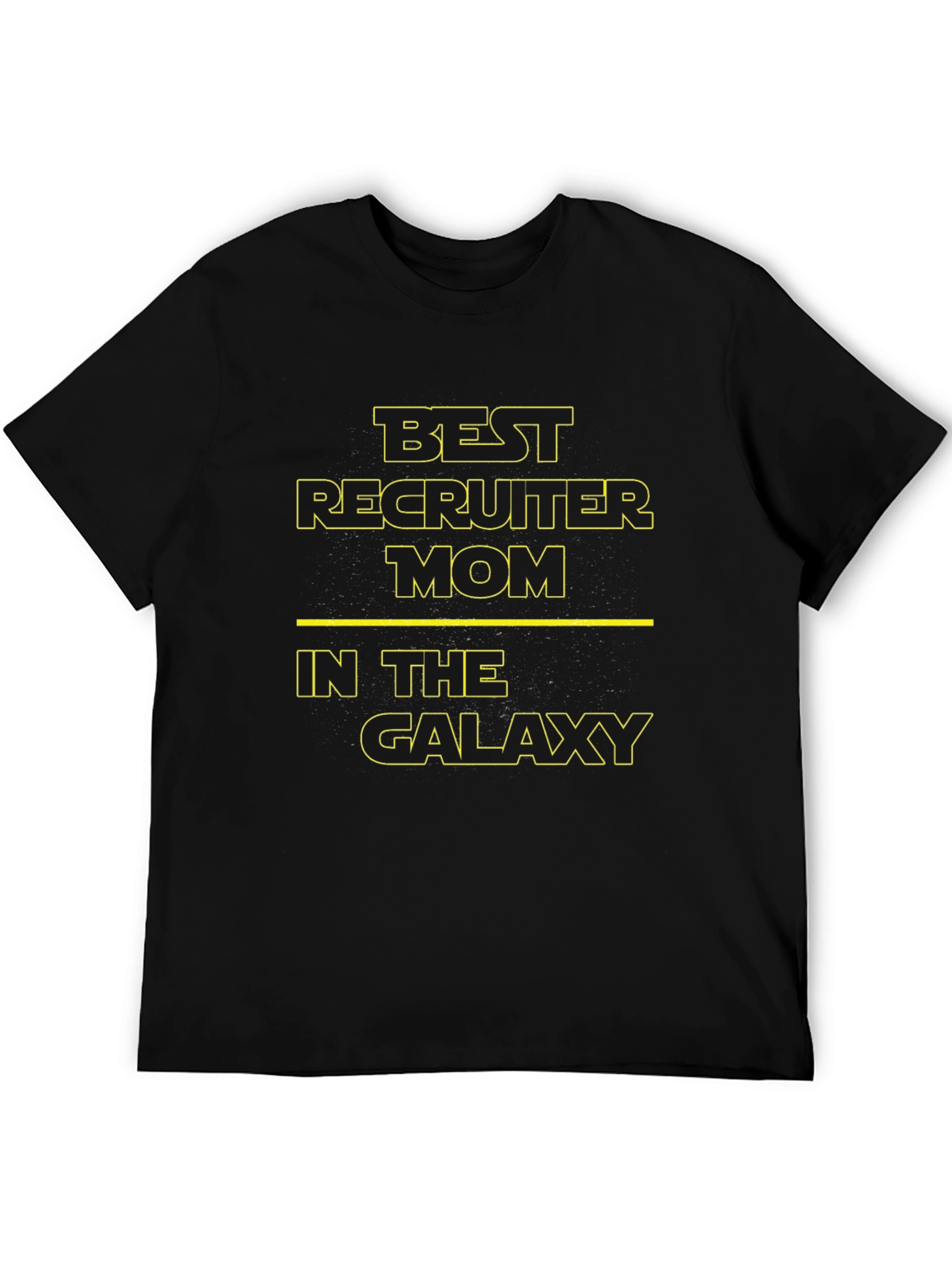 Best Recruiter Mom T-Shirt - Galaxy Design
