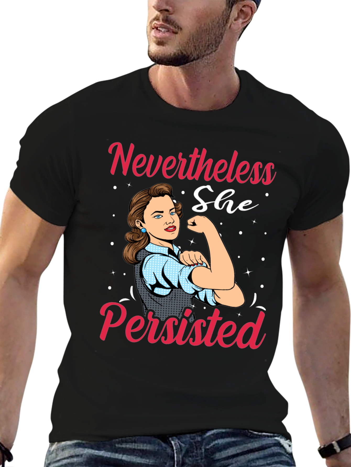 Nevertheless She Persisted Graphic T-Shirt