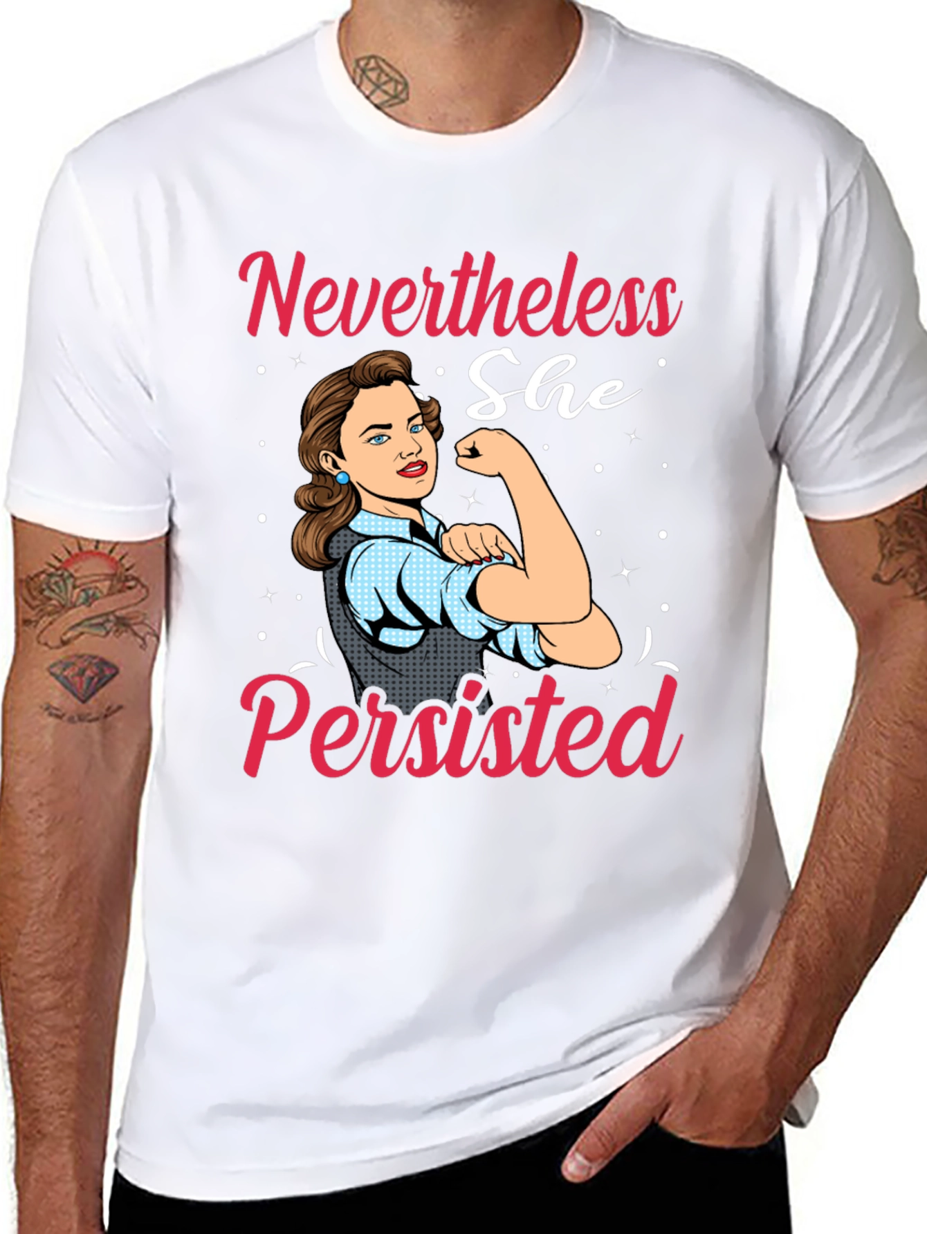 Nevertheless She Persisted Graphic T-Shirt