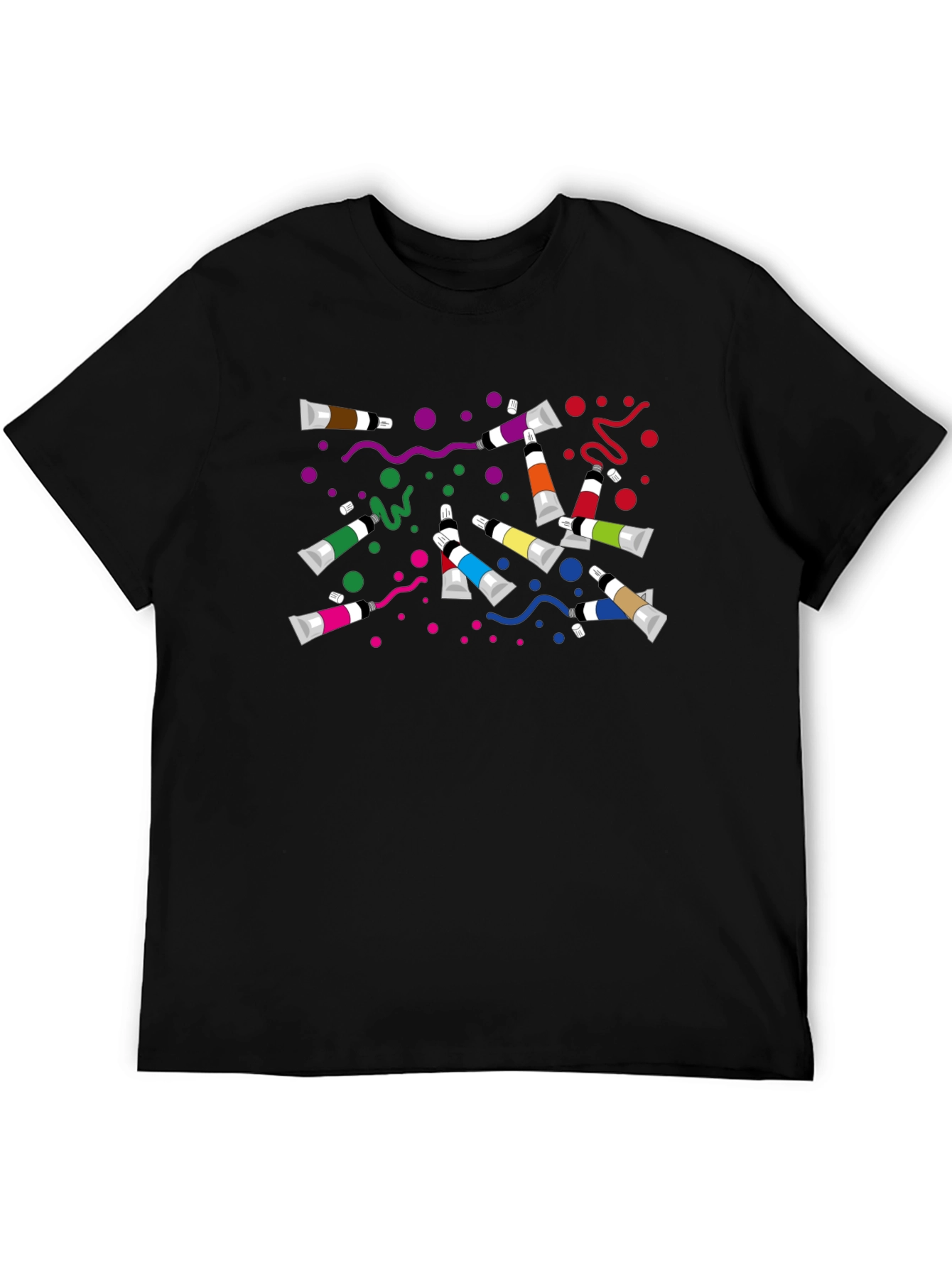 Colorful Paint Tubes T-Shirt