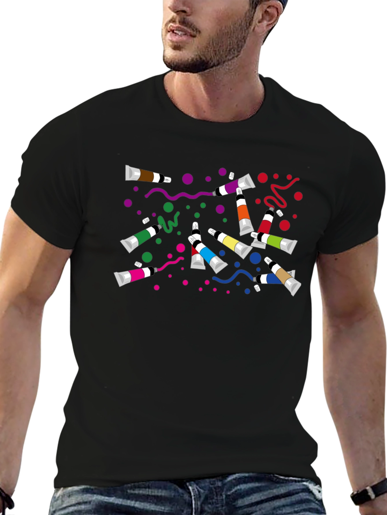Colorful Paint Tubes T-Shirt