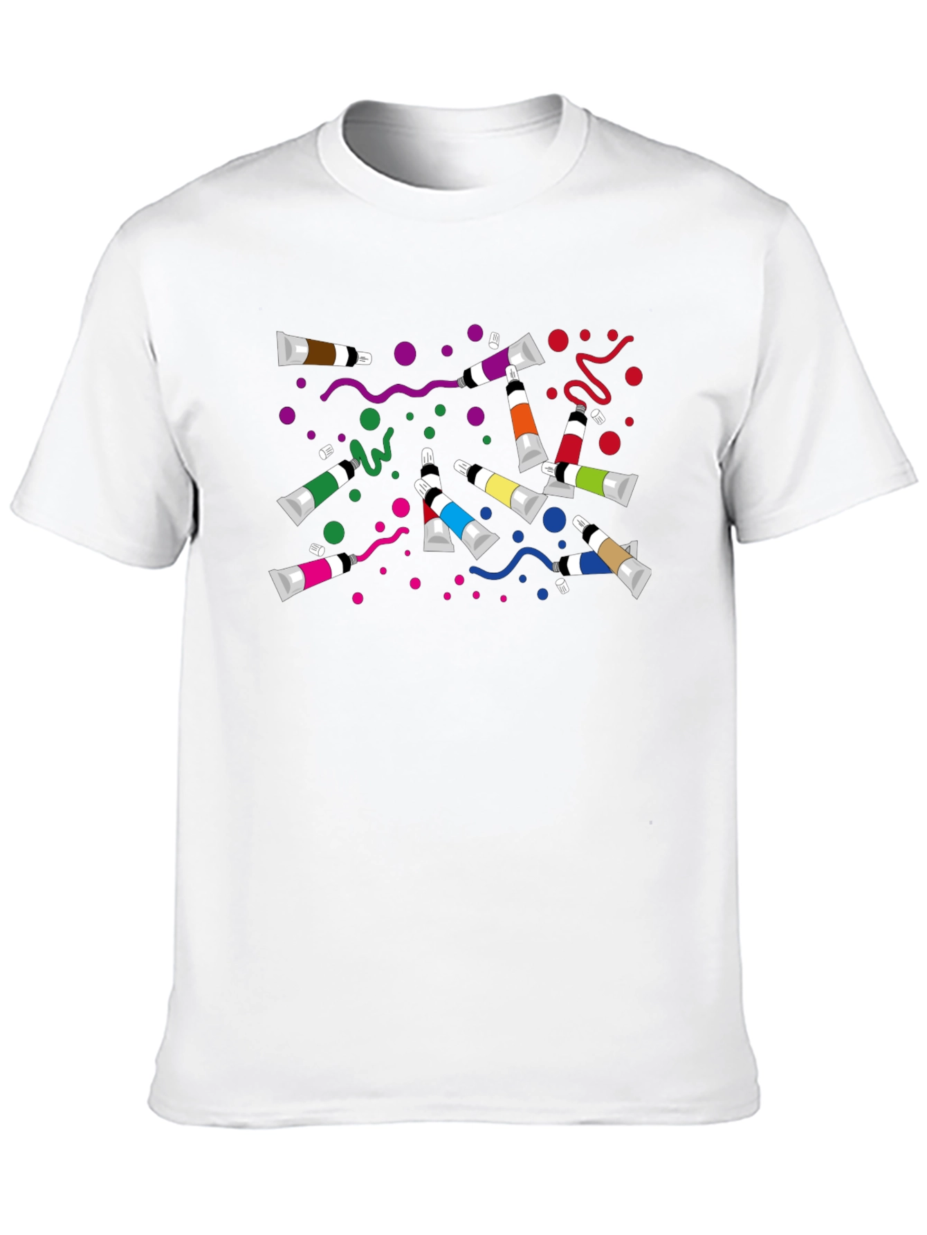 Colorful Paint Tubes T-Shirt