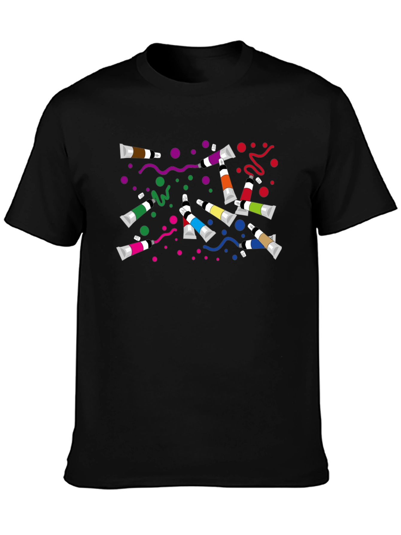 Colorful Paint Tubes T-Shirt