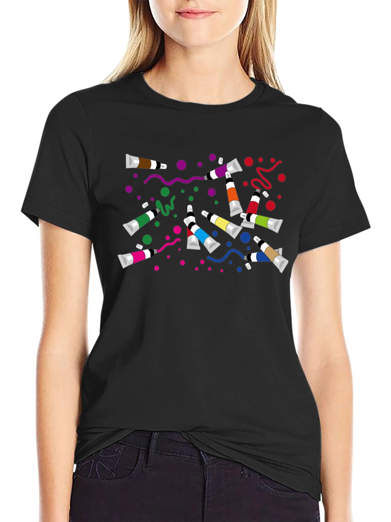 Colorful Paint Tubes T-Shirt