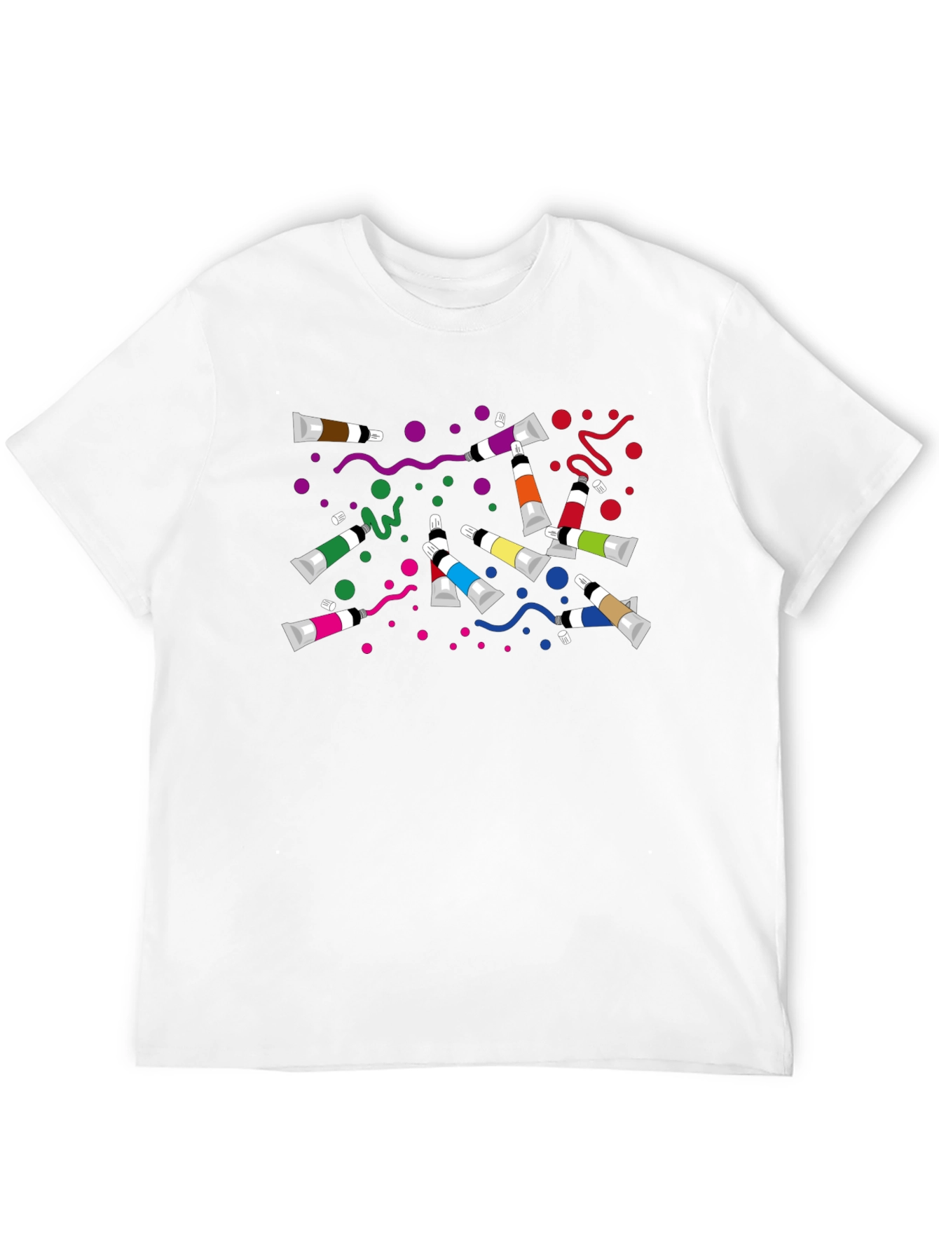 Colorful Paint Tubes T-Shirt