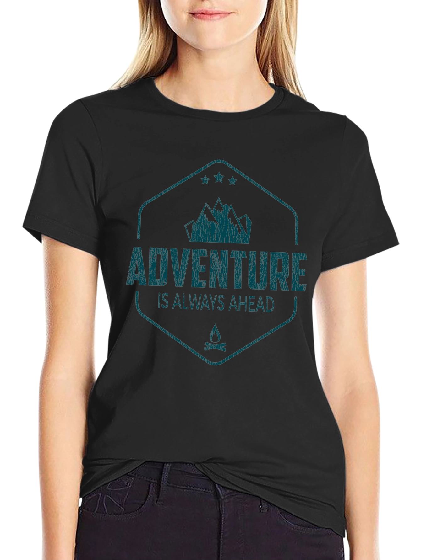 Adventure Awaits Mens Graphic Tee