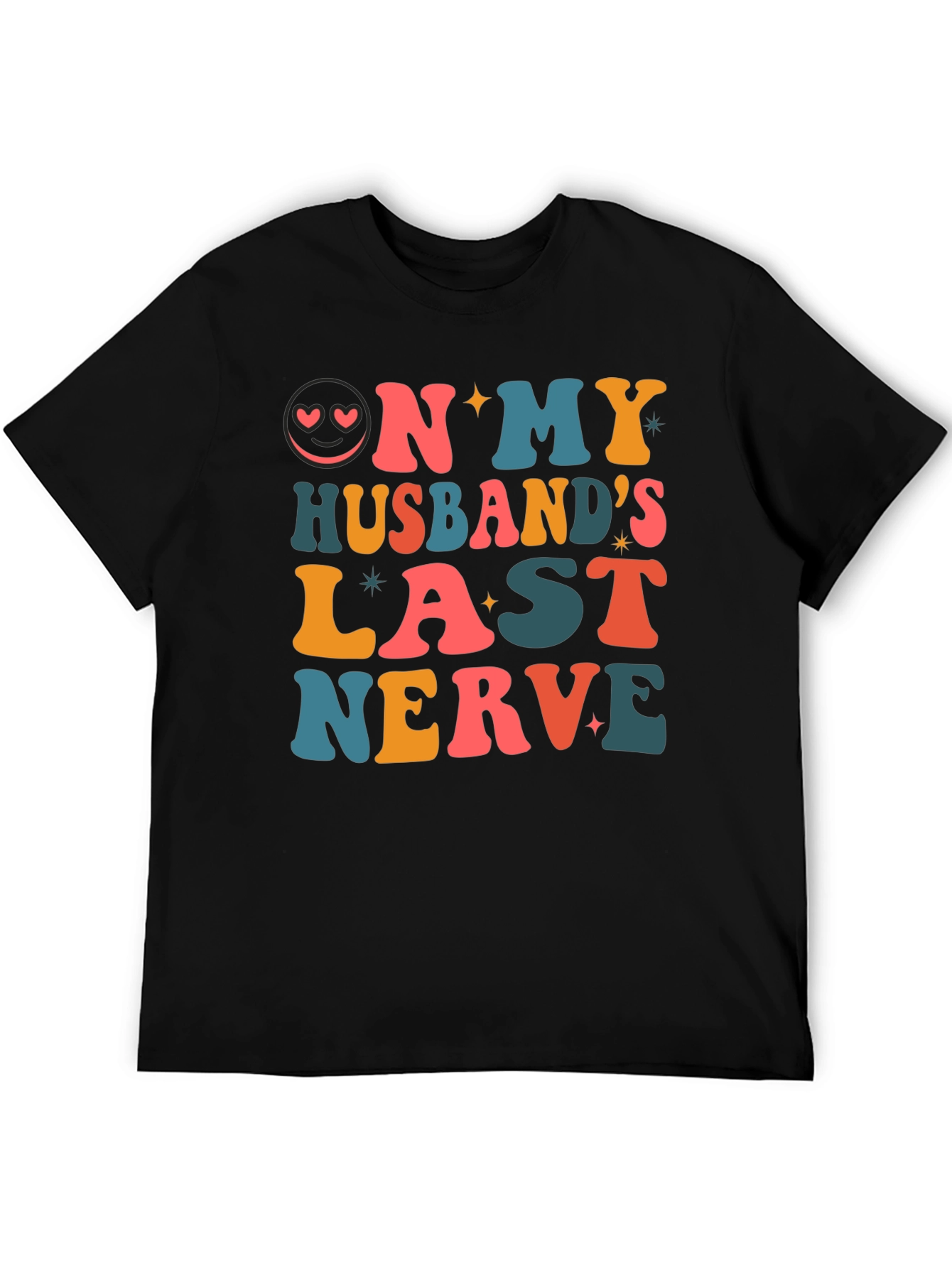 On My Husbands Last Nerve Graphic T-Shirt