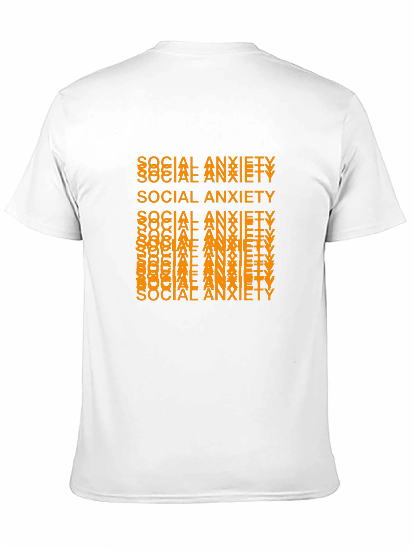 Social Anxiety Graphic Tee - Trendy Statement Shirt