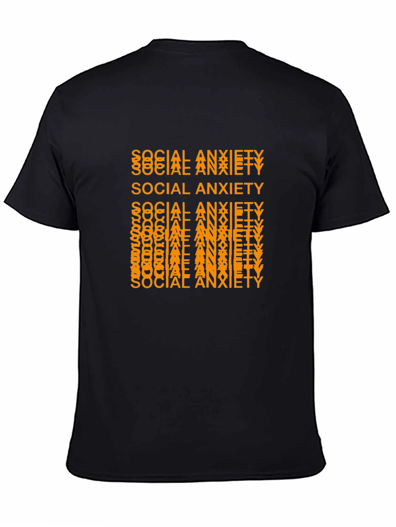 Social Anxiety Graphic Tee - Trendy Statement Shirt