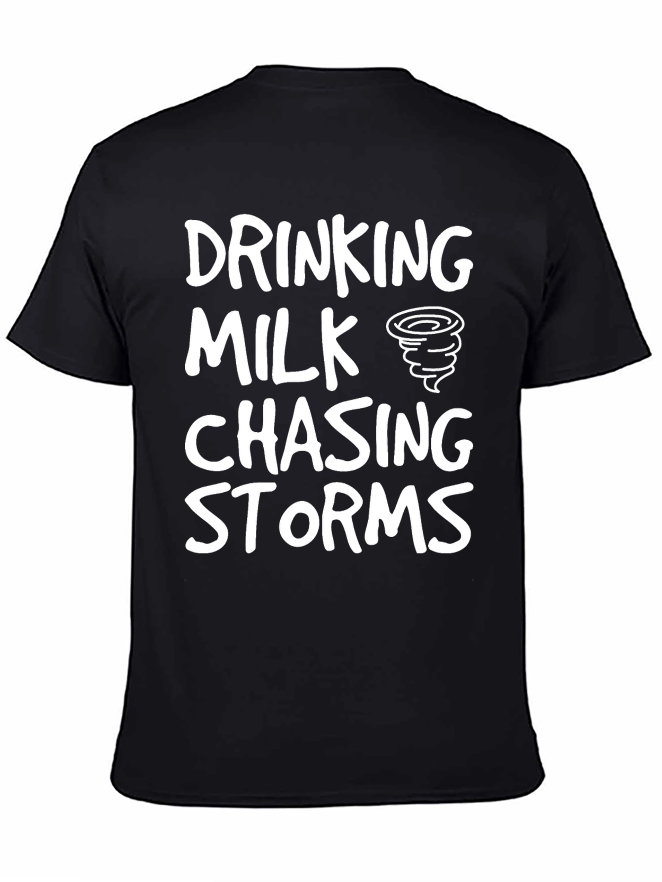 Drinking Milk Chasing Storms Graphic Tee