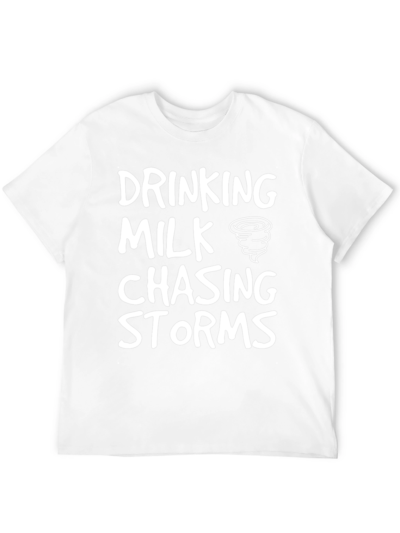 Drinking Milk Chasing Storms Graphic Tee