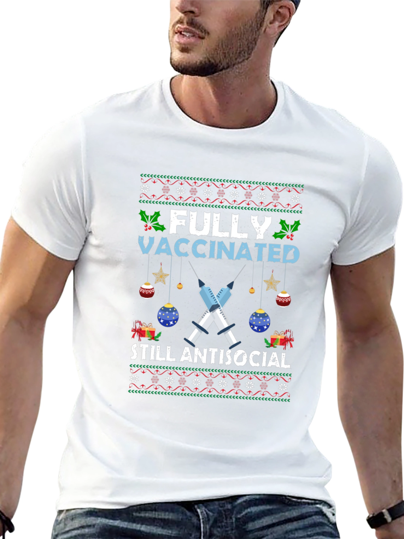 Fully Vaccinated Still Antisocial T-Shirt