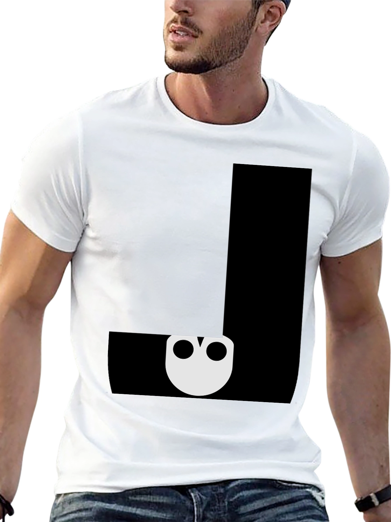 Cool Graphic T-Shirt - Black Tee with Unique Logo