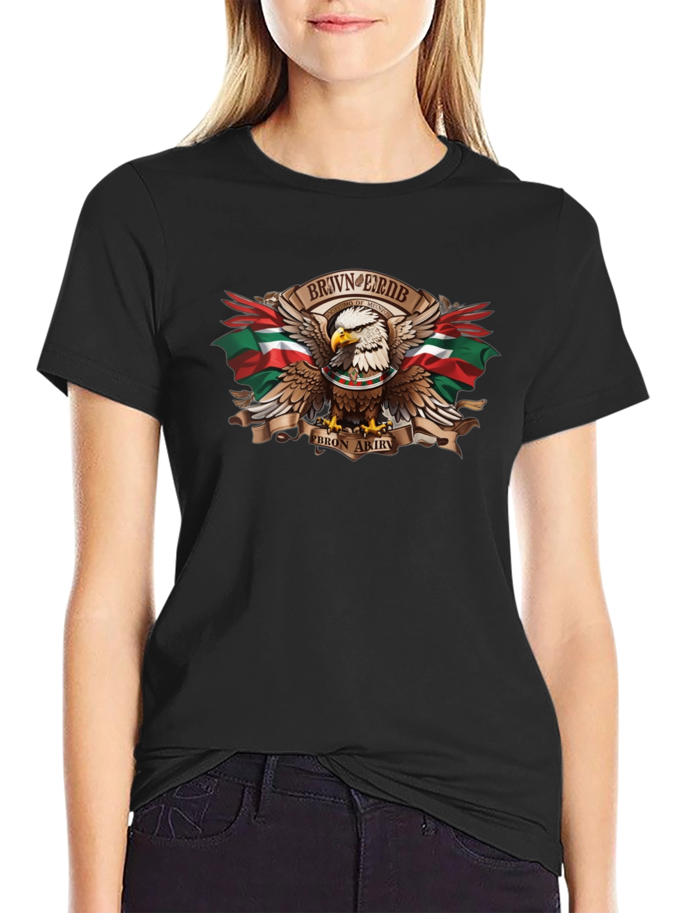Eagle Crest Tee - Black