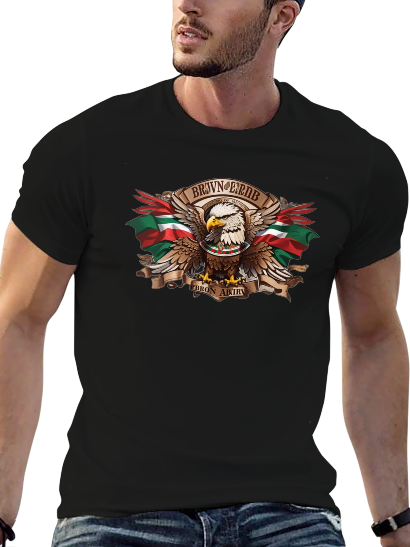 Eagle Crest Tee - Black
