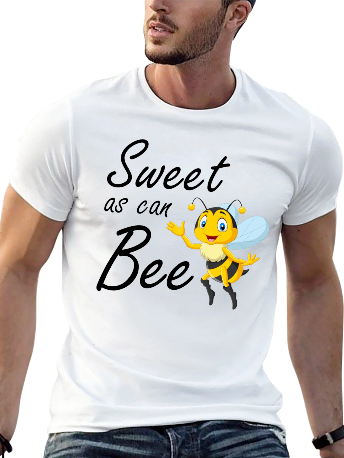 Sweet as Can Bee Black T-Shirt