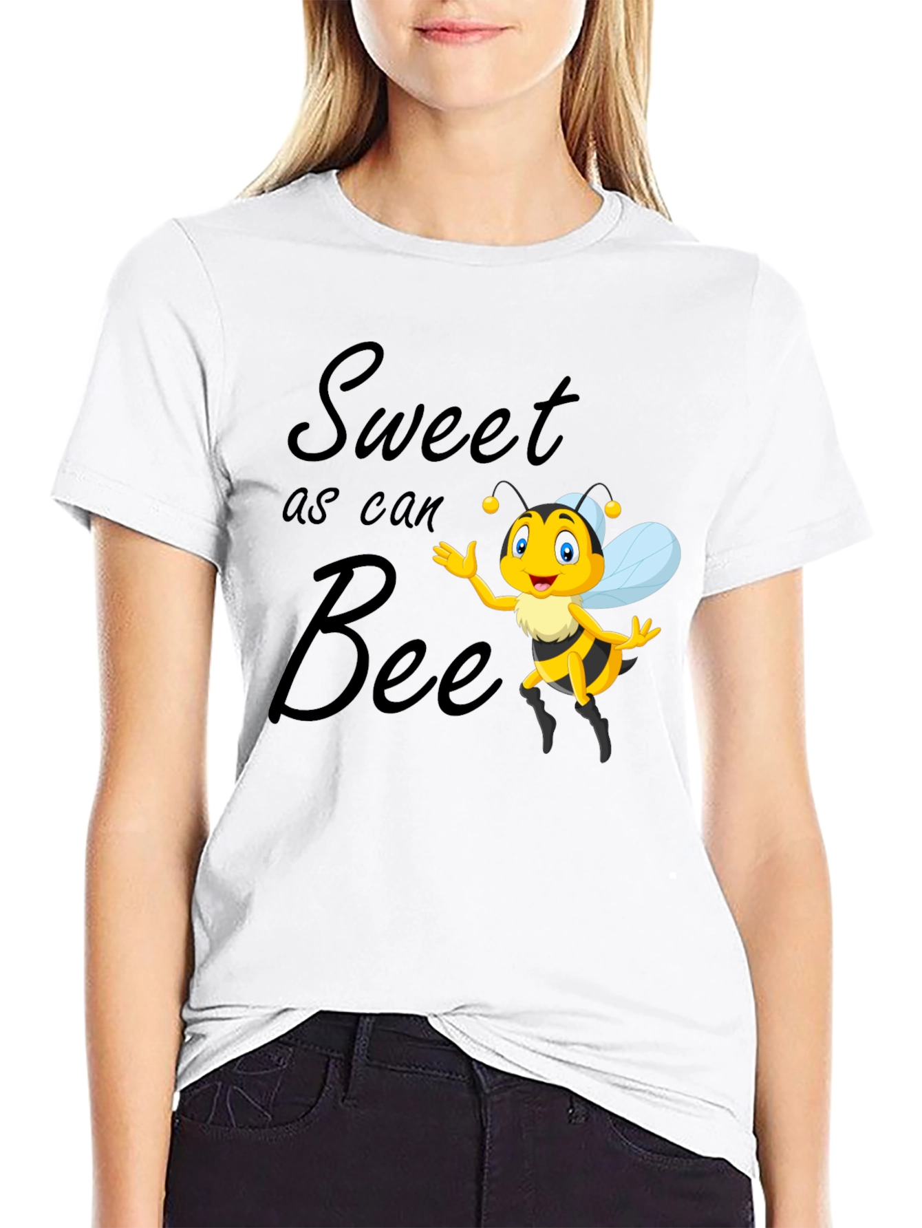 Sweet as Can Bee Black T-Shirt