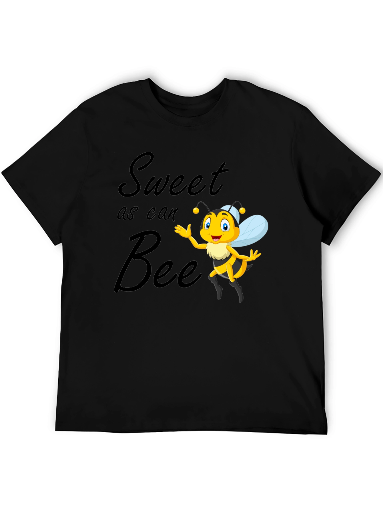 Sweet as Can Bee Black T-Shirt