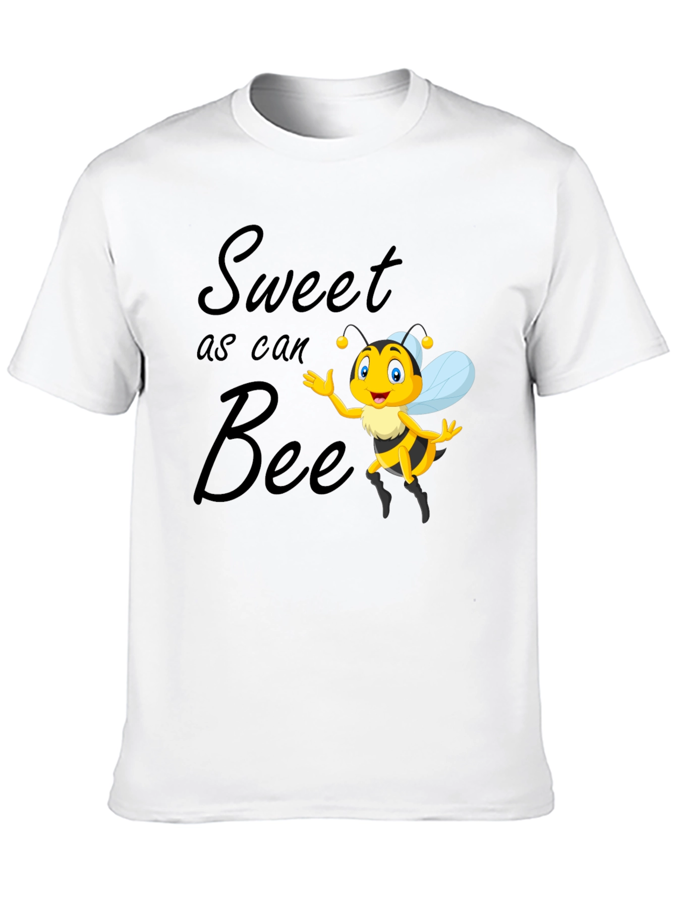 Sweet as Can Bee Black T-Shirt