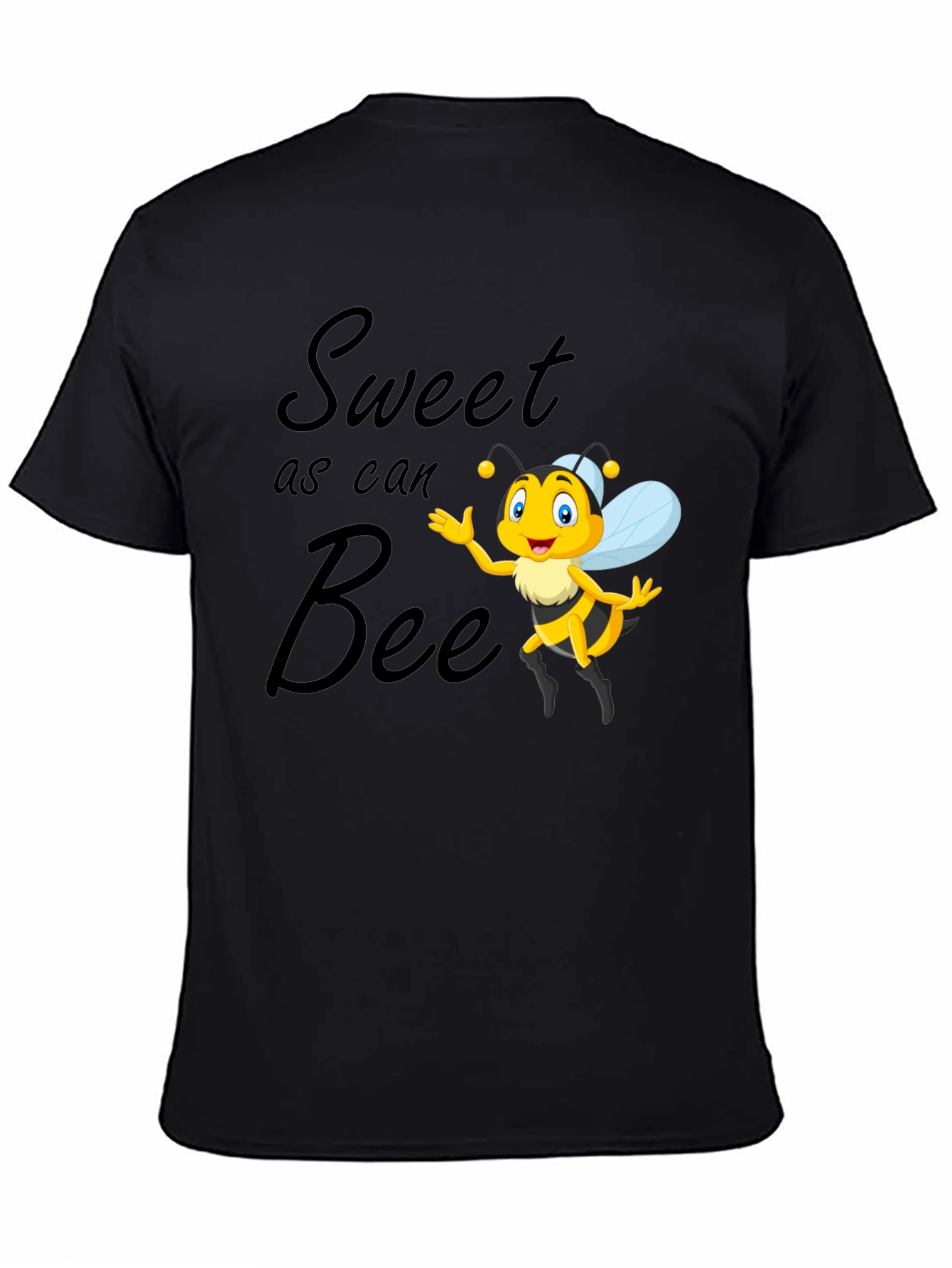 Sweet as Can Bee Black T-Shirt