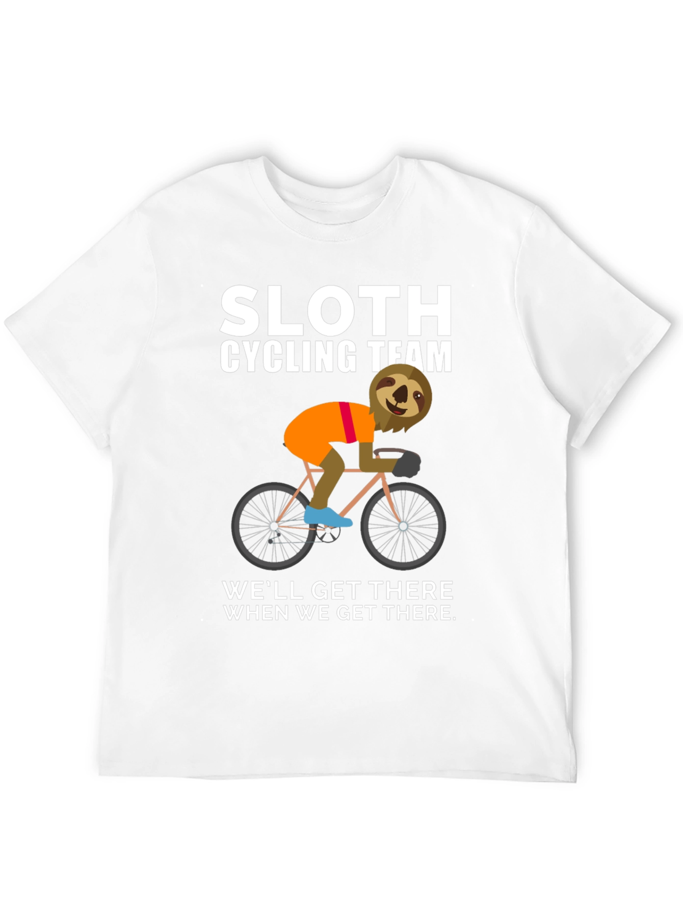 Sloth Cycling Team Graphic Tee