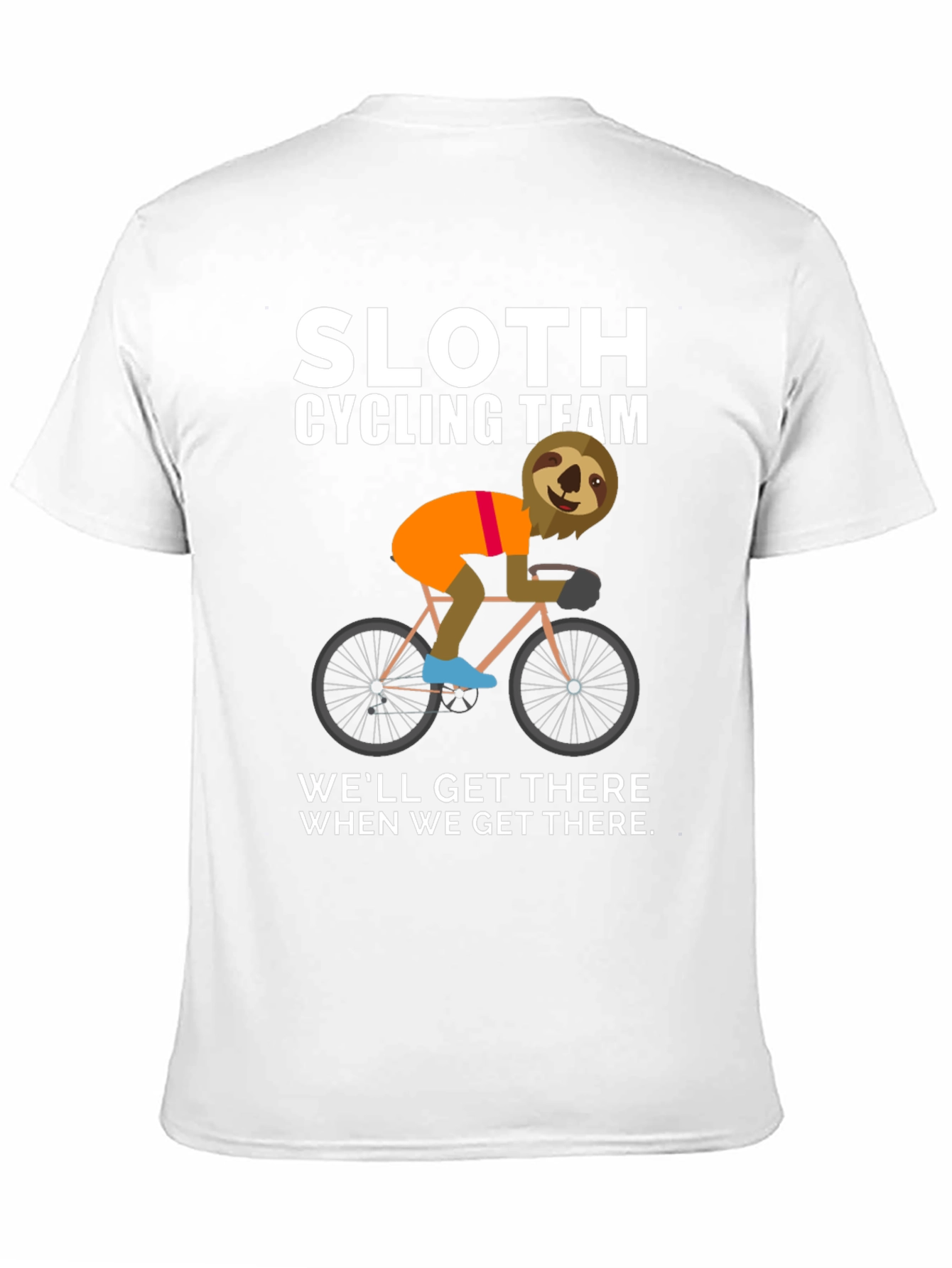 Sloth Cycling Team Graphic Tee