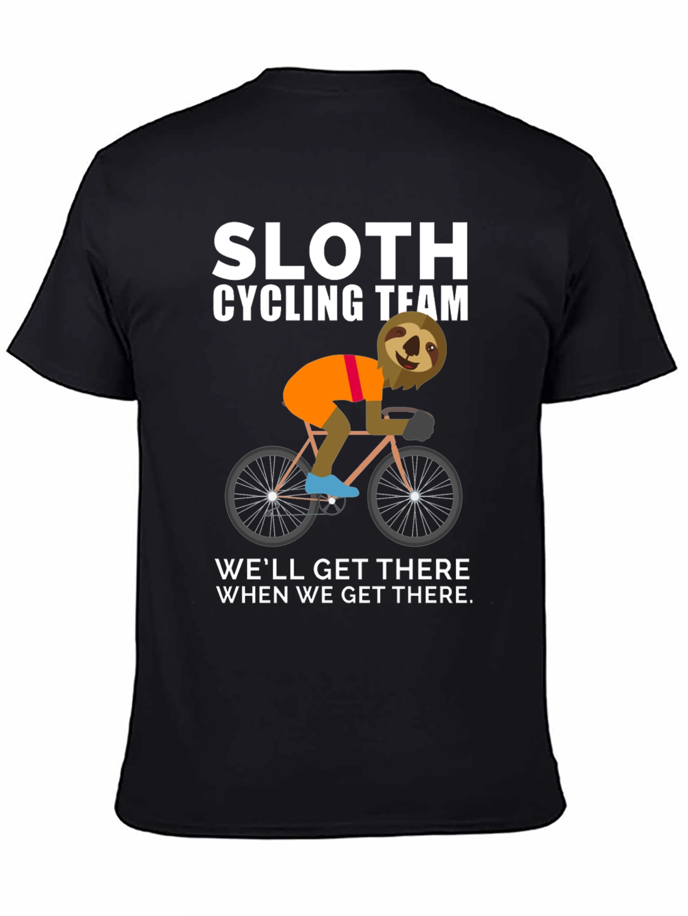 Sloth Cycling Team Graphic Tee