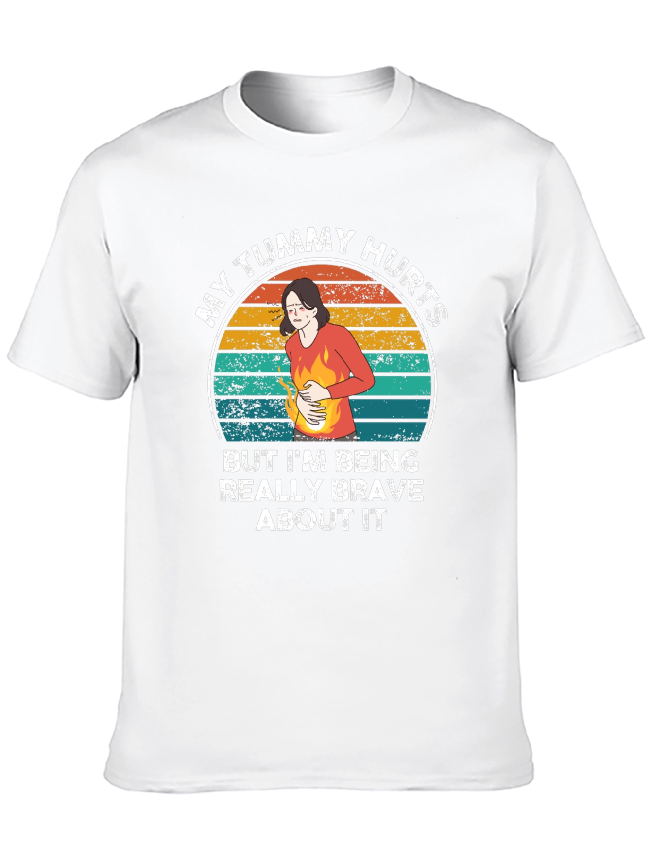 My Tummy Hurts Funny Graphic Tee