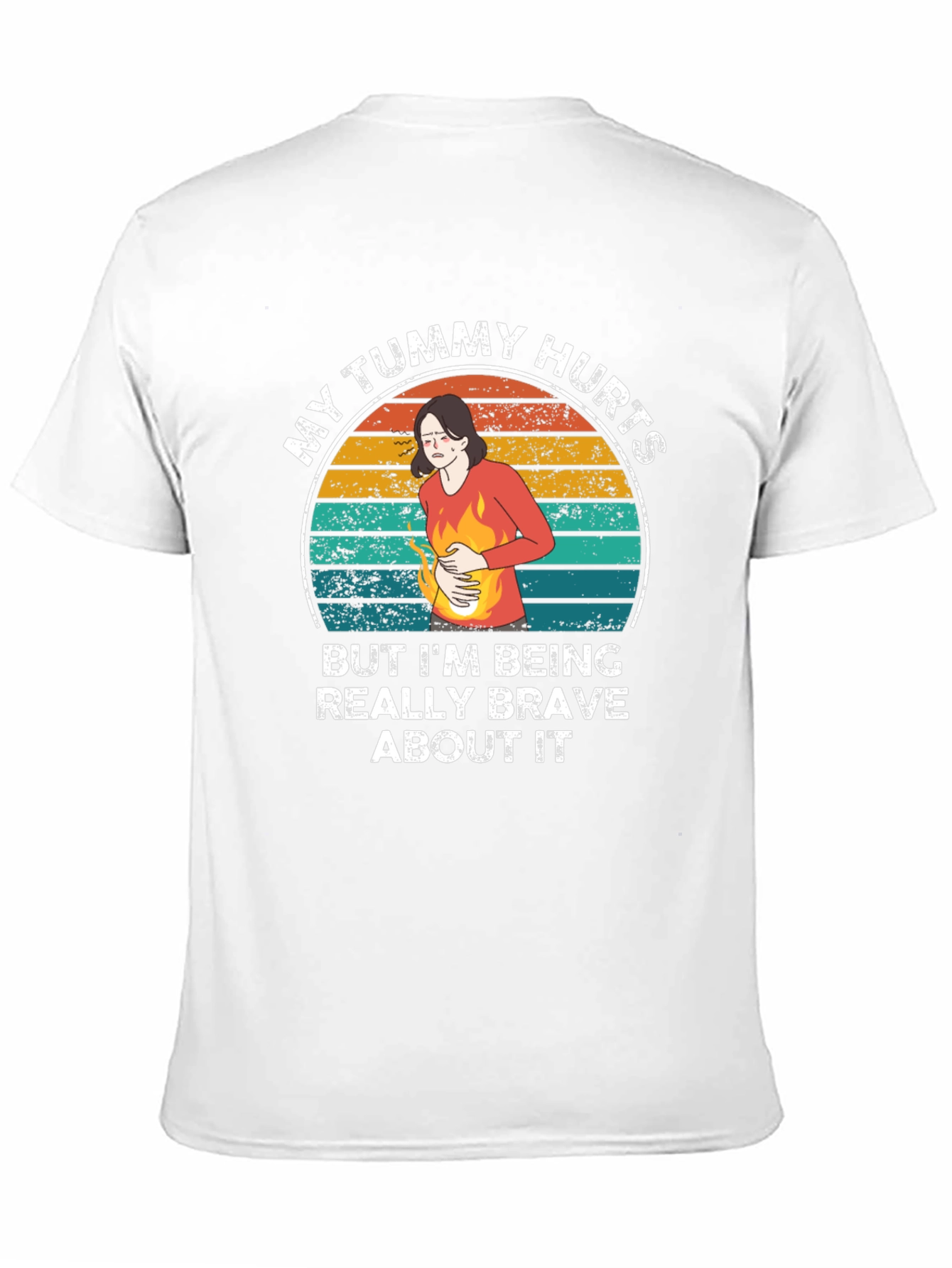 My Tummy Hurts Funny Graphic Tee