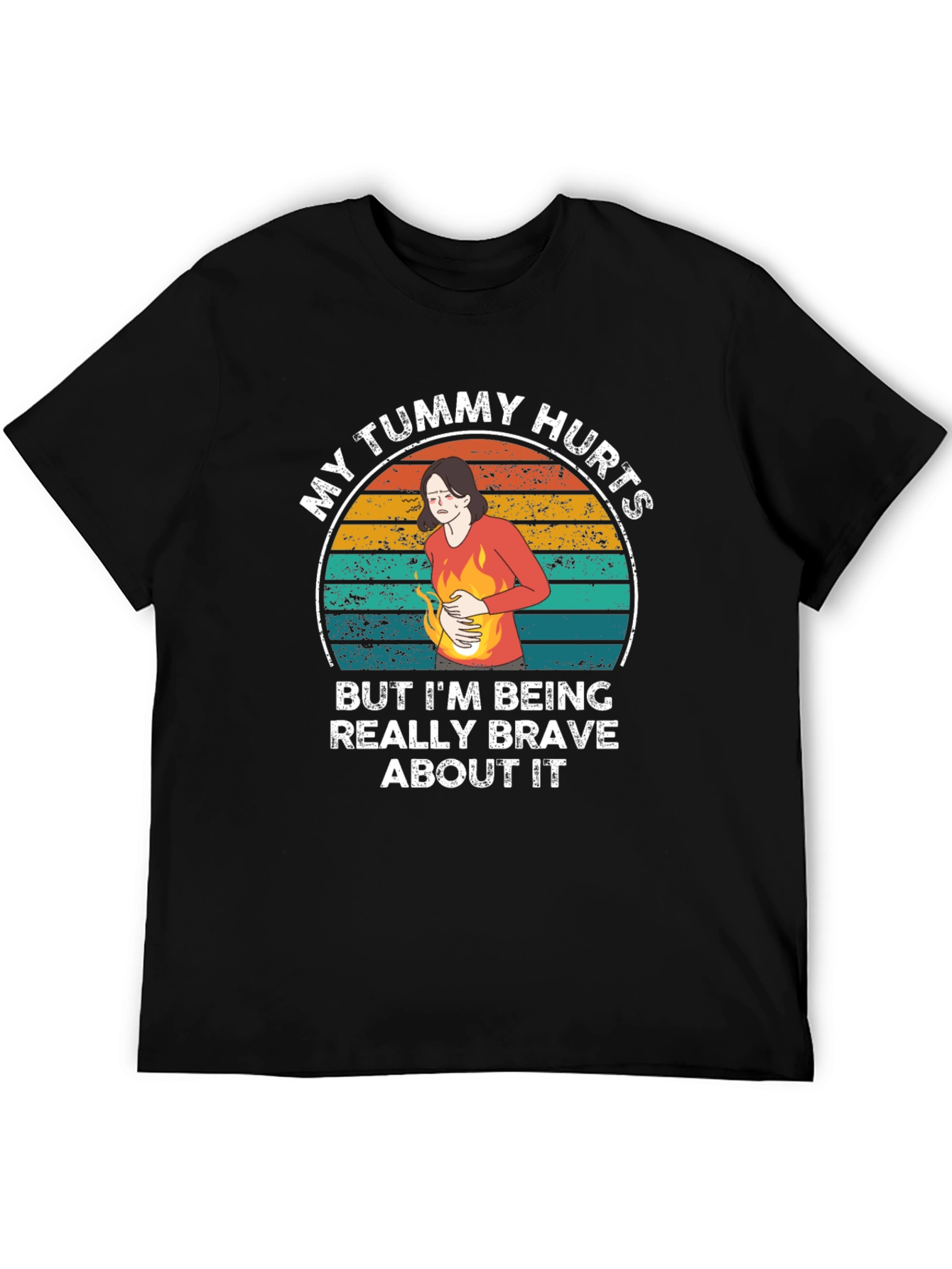 My Tummy Hurts Funny Graphic Tee