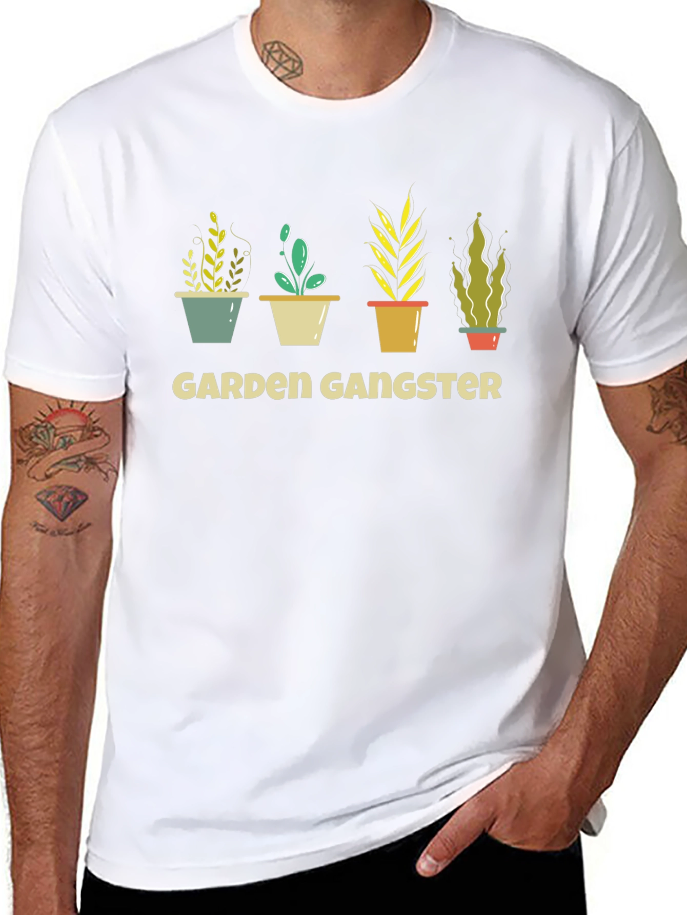 Garden Gangster T-Shirt: Plant Lover Tee