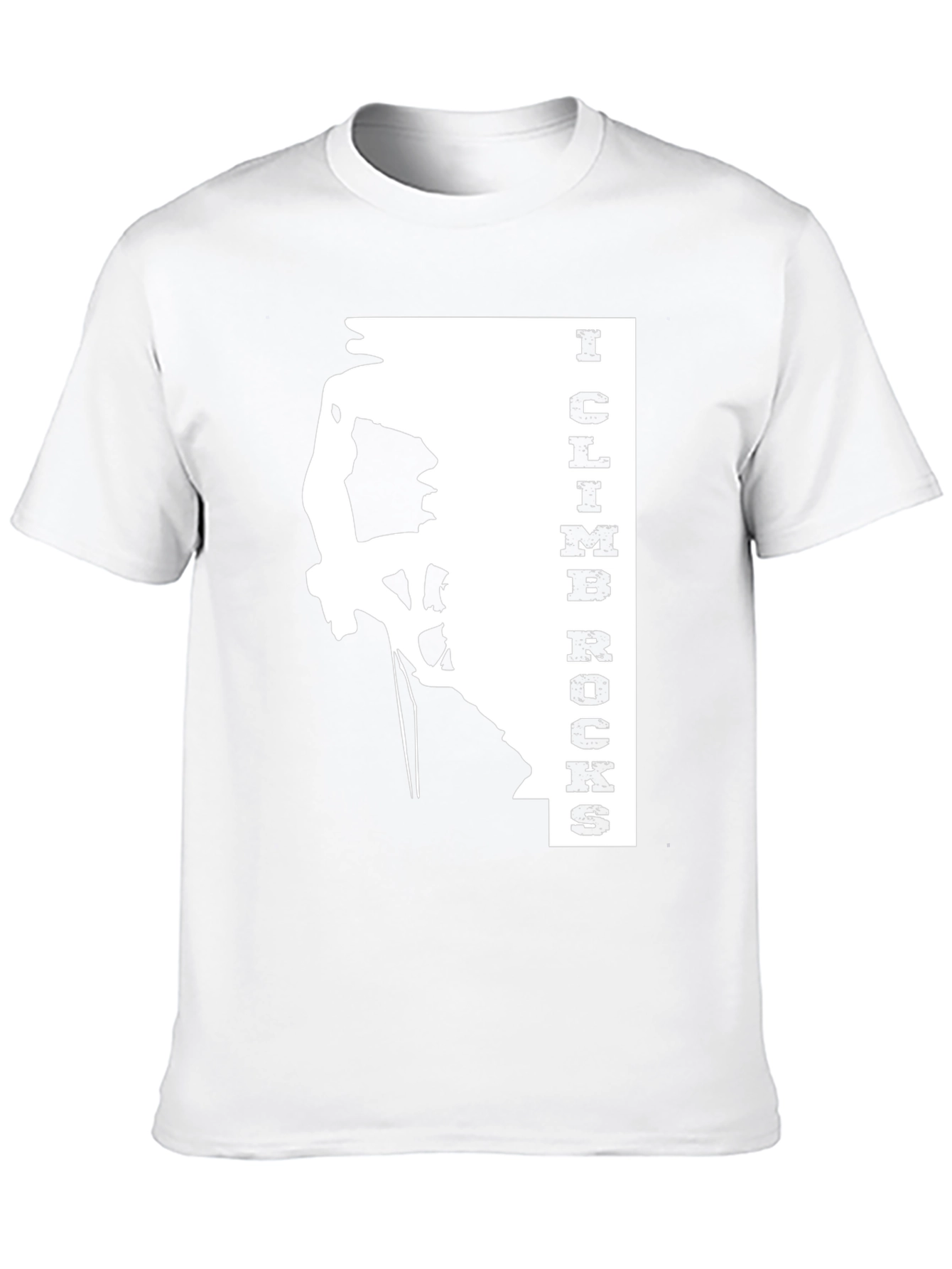 I Climb Rocks Graphic Tee - Black