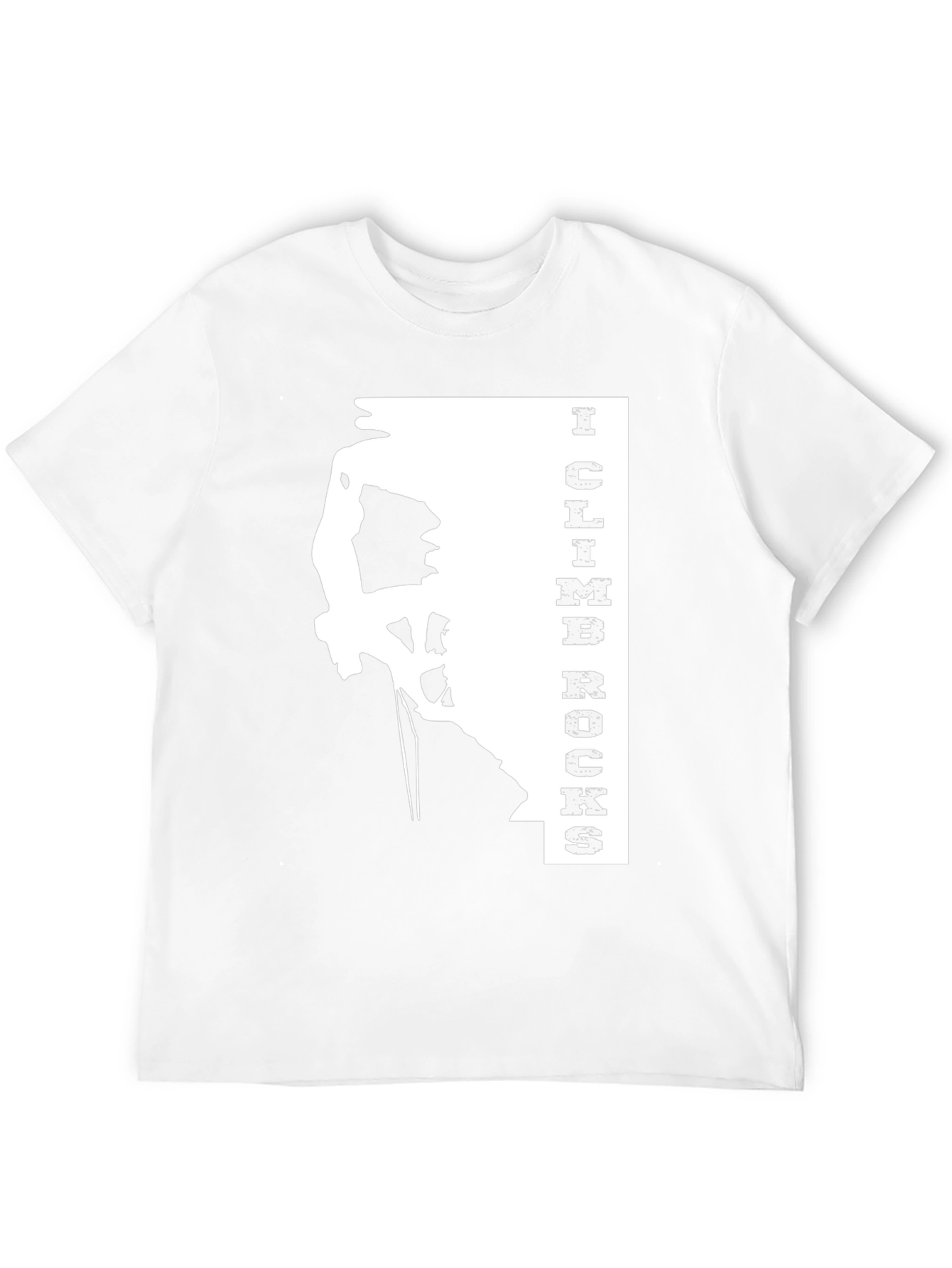 I Climb Rocks Graphic Tee - Black