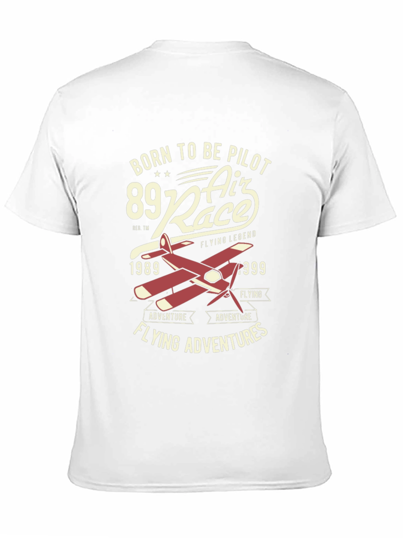 Born to be Pilot Air Race Graphic T-Shirt