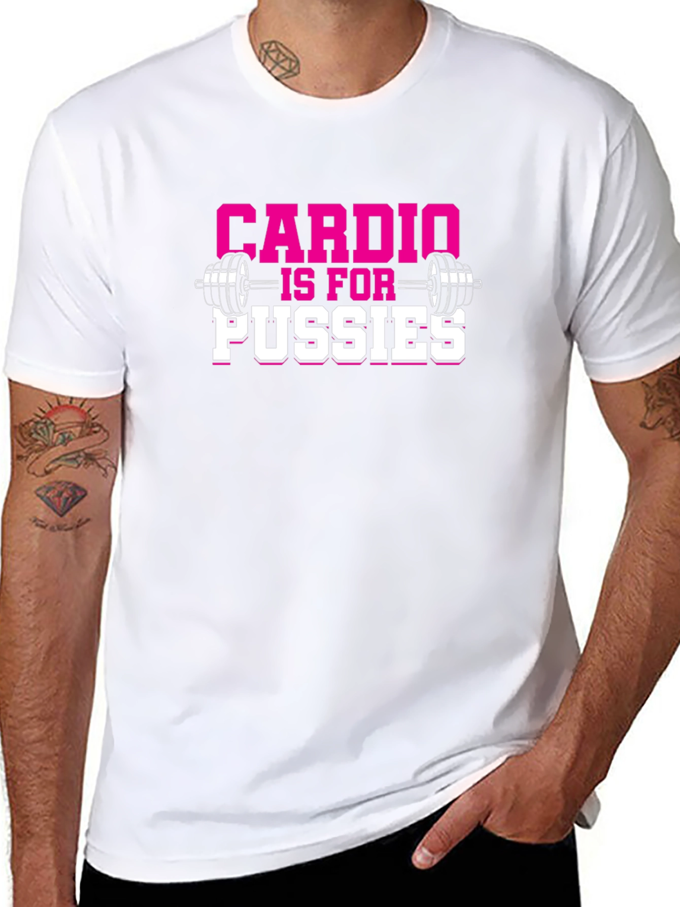 Cardio is for Pussies Gym T-Shirt