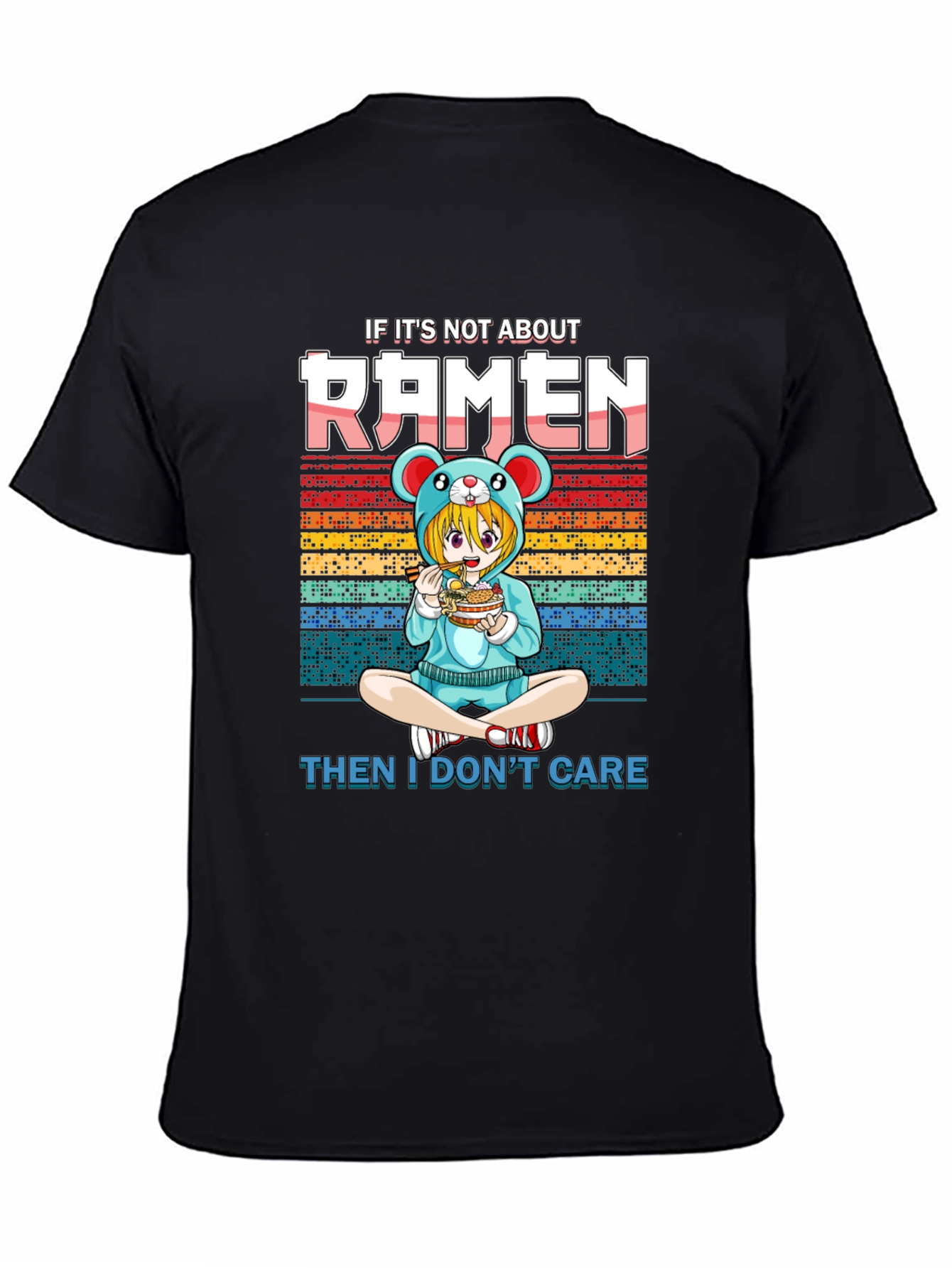 Ramen Anime Graphic T-Shirt - Casual Cotton Tee