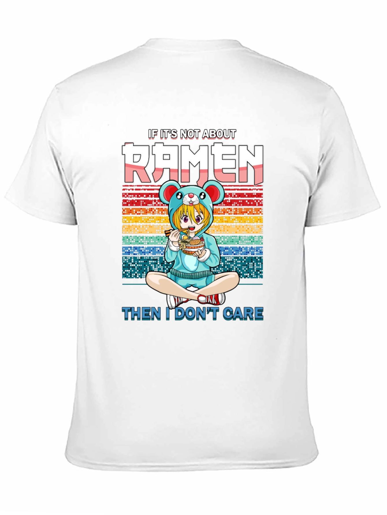Ramen Anime Graphic T-Shirt - Casual Cotton Tee