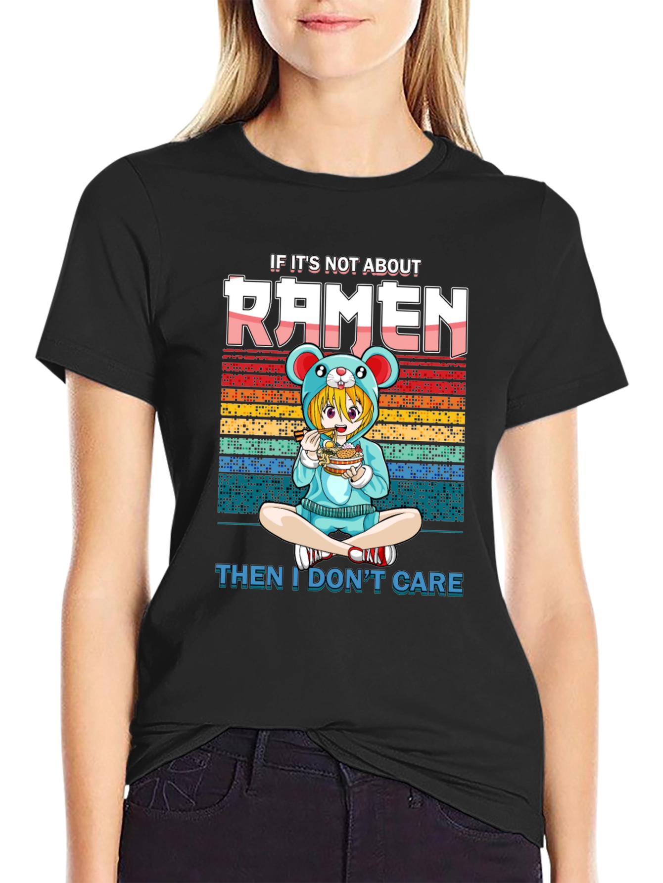 Ramen Anime Graphic T-Shirt - Casual Cotton Tee