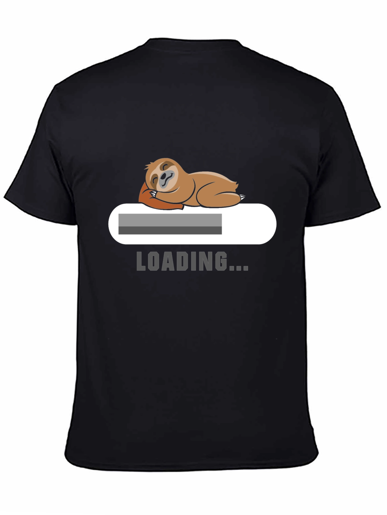 Sloth Loading T-Shirt - Funny Lazy Mode Tee