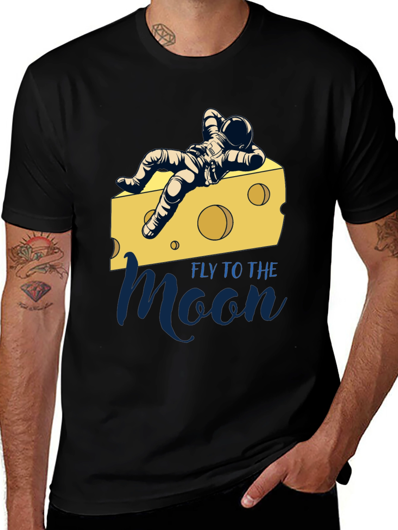 Fly to the Moon Graphic Tee