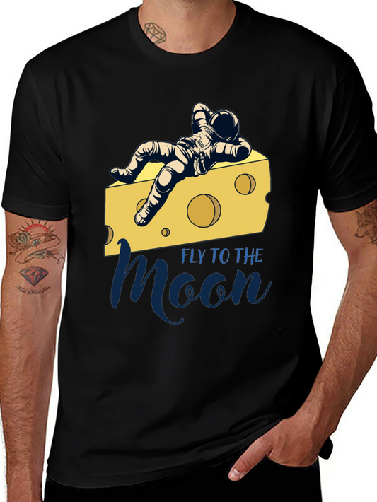 Fly to the Moon Graphic Tee