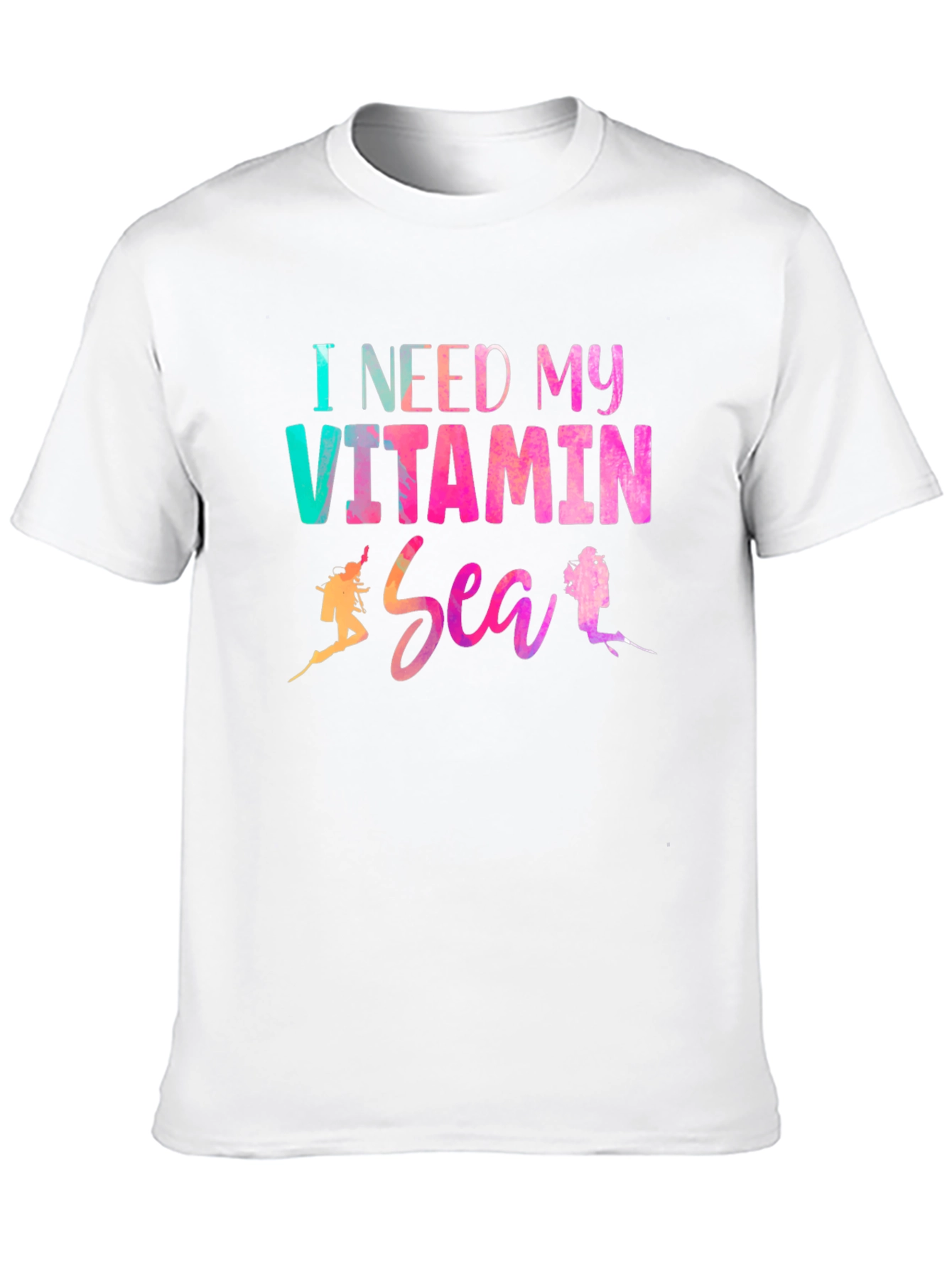 Vitamin Sea Graphic Tee - Diver T-Shirt