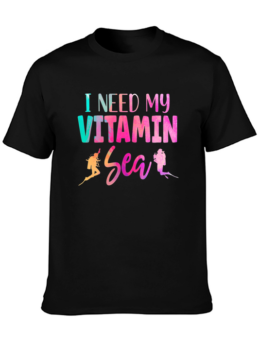 Vitamin Sea Graphic Tee - Diver T-Shirt