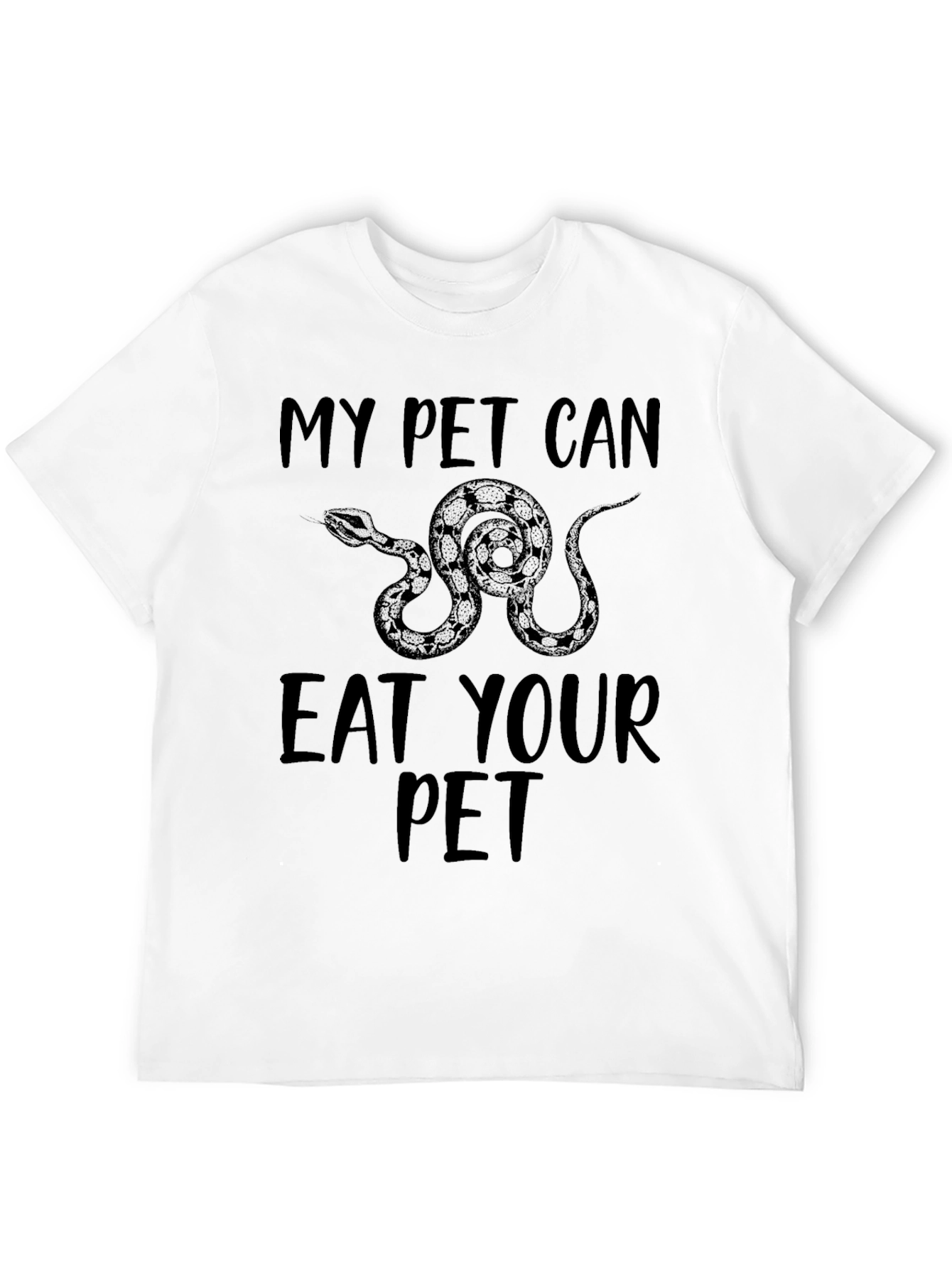My Pet Can Eat Your Pet Snake Graphic Tee