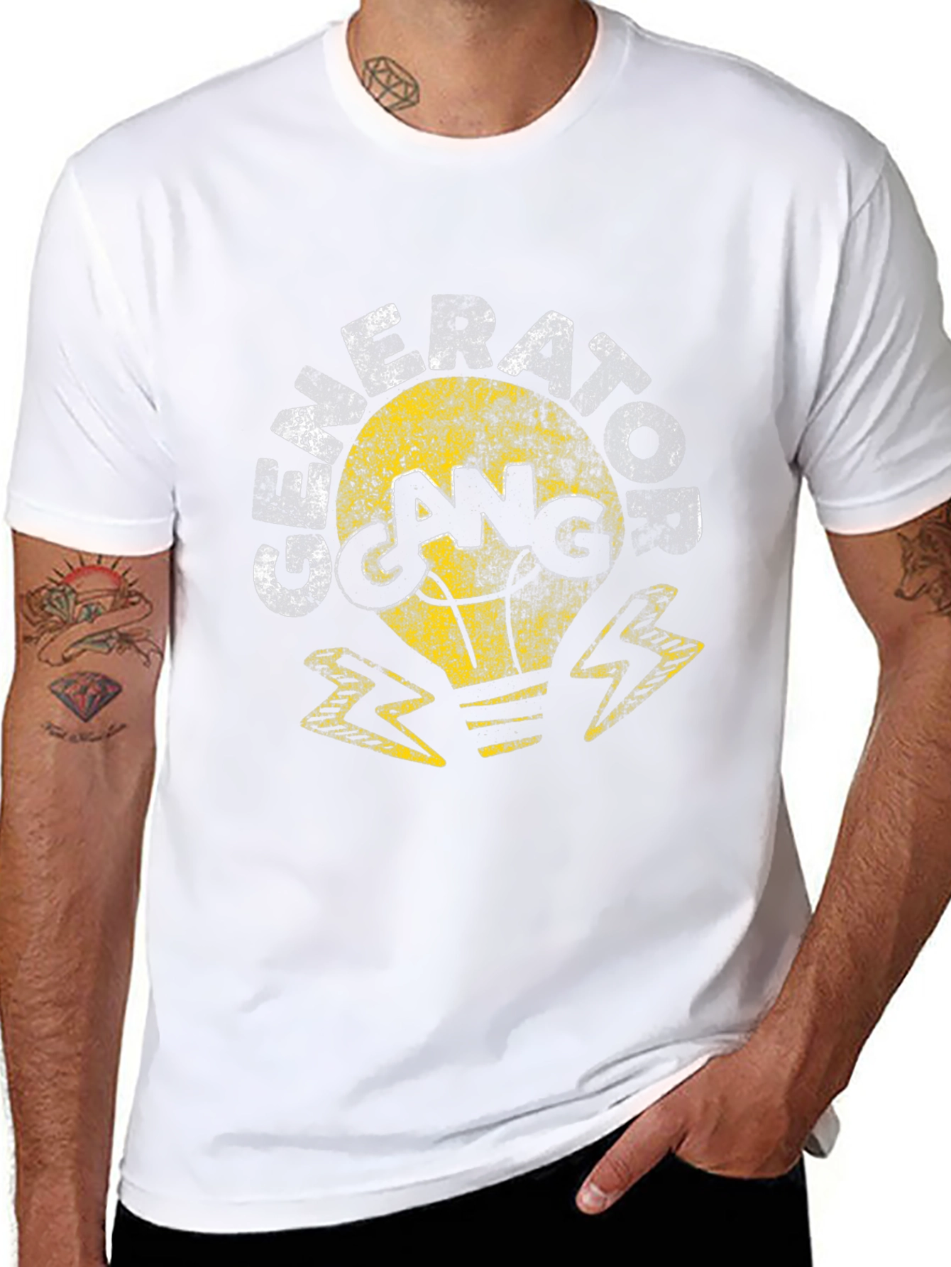 Generator Gang Graphic Tee - Black