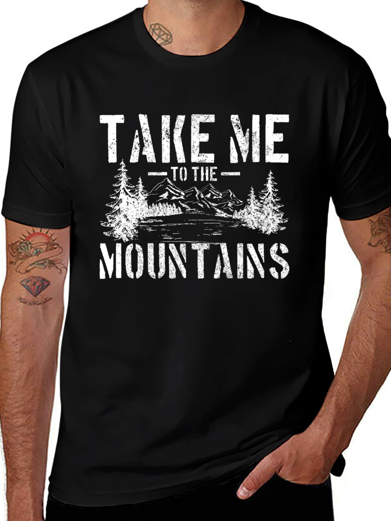 Take Me To The Mountains Graphic T-Shirt