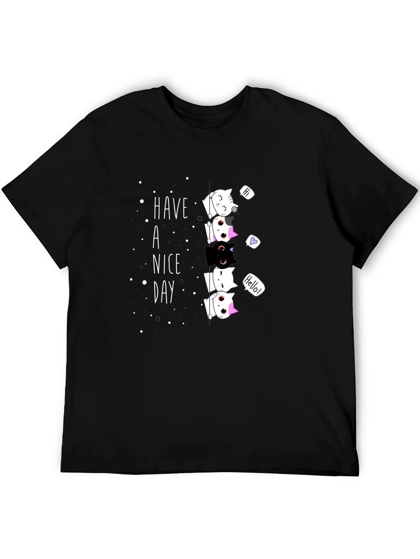 Have a Nice Day Cat T-Shirt