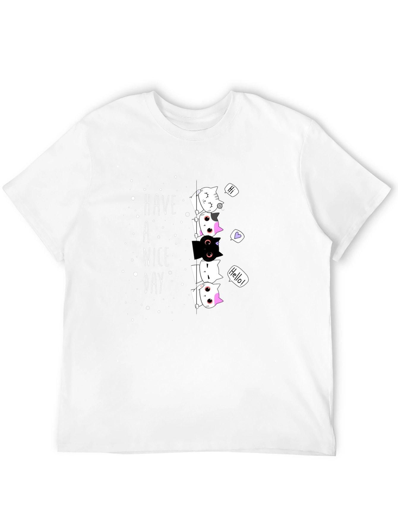 Have a Nice Day Cat T-Shirt