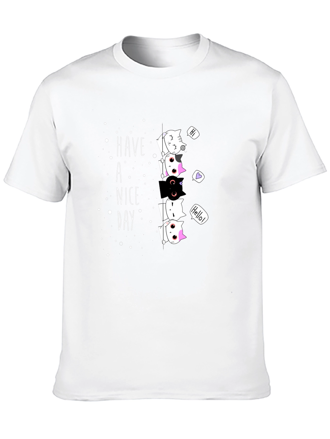 Have a Nice Day Cat T-Shirt
